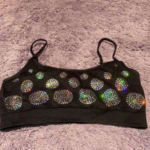 Sparkle sports bra